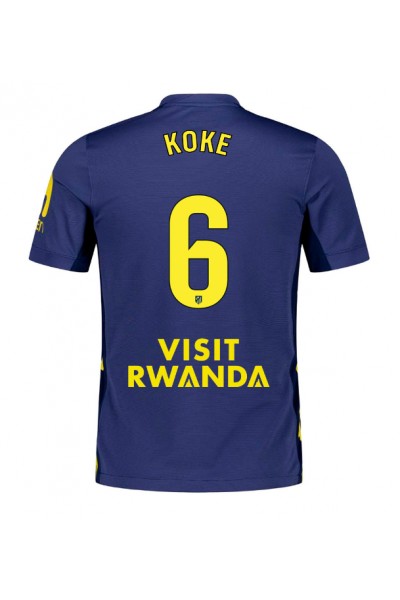 Atletico Madrid Koke #6 Jalkapallovaatteet Vieraspaita 2025-26 Lyhythihainen Atletico Madrid Koke #6 Jalkapallovaatteet Vieraspaita 2025-26 Lyhythihainen